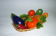 Муляжи "Корзина с овощами" - fgospostavki.ru - Нижневартовск