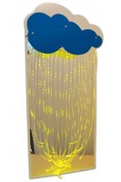 Зеркальное панно с фибероптическими нитями и Облаком - fgospostavki.ru - Нижневартовск