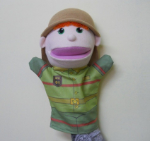 Кукла "Веселый рассказчик" Пожарный - fgospostavki.ru - Нижневартовск