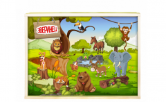 Интерактивная светозвуковая панель «Зверинец» - fgospostavki.ru - Нижневартовск