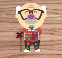 Бизиборд «Дорогой дедушка» - fgospostavki.ru - Нижневартовск