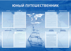 Стенд-уголок "Юный путешественник" - fgospostavki.ru - Нижневартовск