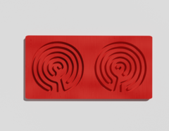 Межполушарная доска №10 красная - fgospostavki.ru - Нижневартовск