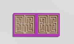 Межполушарная доска №13 фиолетовая - fgospostavki.ru - Нижневартовск