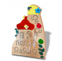 Тактильно-развивающая панель «Уроки письма» - fgospostavki.ru - Нижневартовск