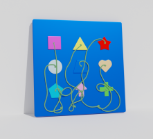 Тактильно-развивающая панель «Геометрия» - fgospostavki.ru - Нижневартовск