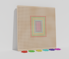 Тактильно-развивающая панель «Радужная мозаика» - fgospostavki.ru - Нижневартовск