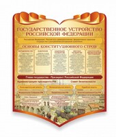 Стенд "Государственное устройство Российской Федерации" Вариант 3 - fgospostavki.ru - Нижневартовск
