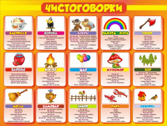 Стенд "Чистоговорки", часть 1 - fgospostavki.ru - Нижневартовск