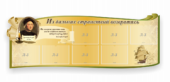 Стенд резной "Из дальних странствий возвратясь" - fgospostavki.ru - Нижневартовск