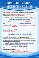 Стенд "Правописание деепричастий" - fgospostavki.ru - Нижневартовск