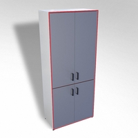 Шкаф широкий закрытый ТР5 ЛДСП - fgospostavki.ru - Нижневартовск