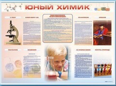 Стенд-уголок "Юный химик" - fgospostavki.ru - Нижневартовск
