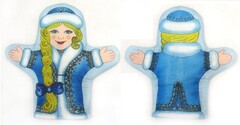 Кукла-рукавичка "Снегурочка" - fgospostavki.ru - Нижневартовск