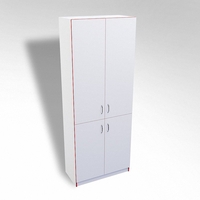 Стеллаж закрытый А-310 ТР ЛДСП  - fgospostavki.ru - Нижневартовск