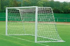 Сетка для футбольных ворот (нить 3 миллиметра, 5Х2Х(1Х1,5) ячейка 100Х100) - fgospostavki.ru - Нижневартовск