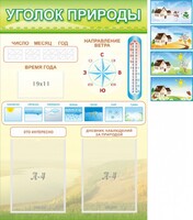 Стенд "Уголок природы" Вариант 2 - fgospostavki.ru - Нижневартовск