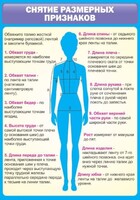 Стенд "Снятие мерок" Вариант 2 - fgospostavki.ru - Нижневартовск