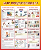 Стенд "МЧС предупреждает" - fgospostavki.ru - Нижневартовск