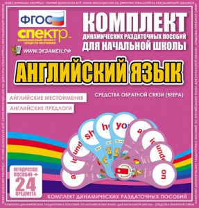 Динамические раздаточные пособия. Английский язык (веера). Английские местоимения, английские предлоги. - fgospostavki.ru - Нижневартовск