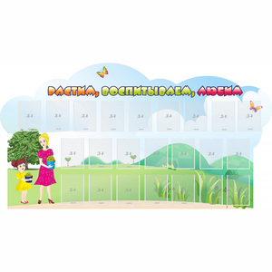 Стенд "Растим воспитываем любим" - fgospostavki.ru - Нижневартовск