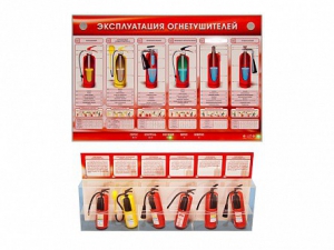 Электрифицированный стенд-тренажер "Эксплуатация огнетушителей" с разрезными агрегатами - fgospostavki.ru - Нижневартовск