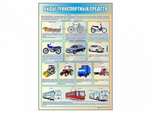 Стенд "Виды транспортных средств" - fgospostavki.ru - Нижневартовск