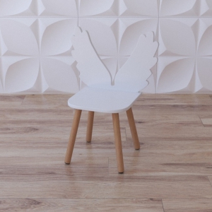 Стул «Птичка-невеличка» белый - fgospostavki.ru - Нижневартовск