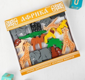 Конструктор "Африка", 35 элементов - fgospostavki.ru - Нижневартовск