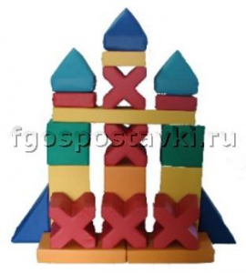 Мягкий модуль-конструктор "Башня" (21 элемент) - fgospostavki.ru - Нижневартовск