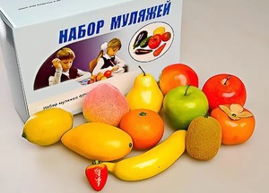 Набор муляжей фруктов - fgospostavki.ru - Нижневартовск
