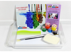 Набор для рисования Эбру "Отличник" - fgospostavki.ru - Нижневартовск