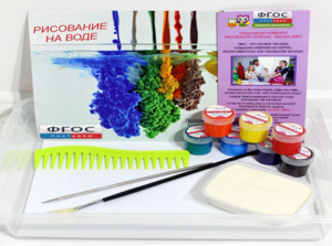 Набор для рисования "Эбру-Семерка" - fgospostavki.ru - Нижневартовск