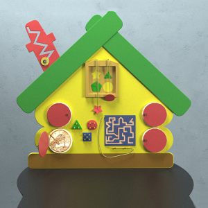 Бизиборд «Волшебный теремок» - fgospostavki.ru - Нижневартовск