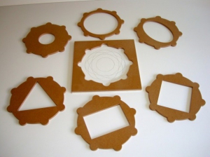 Набор "Шаблоны для рисования" (7 шаблонов) - fgospostavki.ru - Нижневартовск