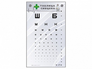 Интерактивный стенд "Таблица Сивцева" - fgospostavki.ru - Нижневартовск