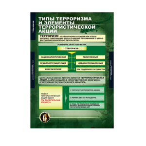 Комплект таблиц. ОБЖ. Терроризм. - fgospostavki.ru - Нижневартовск
