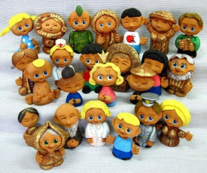 Набор глиняных человечков для сказкотерапии и песочной терапии - fgospostavki.ru - Нижневартовск