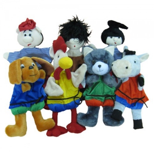 Набор перчаточных кукол "Бременские музыканты" - fgospostavki.ru - Нижневартовск