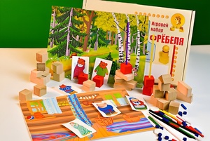 Игровой набор Фребеля "Три медведя" (серия "Сказочный мир". Выпуск 2) - fgospostavki.ru - Нижневартовск