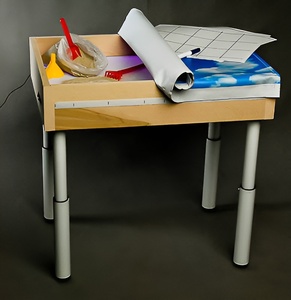 Игровой набор для экспериментов с песком "Песочница" (напольный, бук) - fgospostavki.ru - Нижневартовск