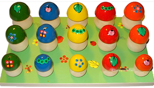 Развивающая игрушка для детей с нарушением слуха "Грибная полянка" - fgospostavki.ru - Нижневартовск