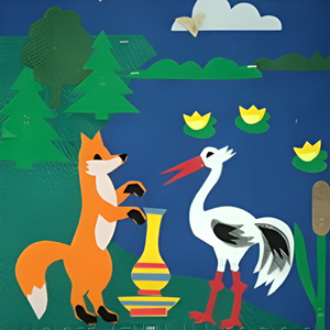 Пособие для слабовидящих детей - Театр-сказка "Лиса и журавль" - fgospostavki.ru - Нижневартовск