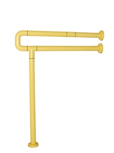 Желтый поручень напольно-настенный с антибактериальным покрытием - fgospostavki.ru - Нижневартовск