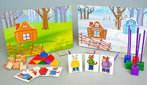 Игровой набор Фребеля "Заюшкина избушка" (серия "Сказочный мир". Выпуск 1) - fgospostavki.ru - Нижневартовск