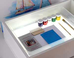 Стол-планшет "Водная фантазия"  (Формат А3) - fgospostavki.ru - Нижневартовск