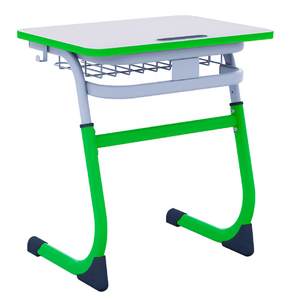 Парта SMARTY одноместная регулируемая по высоте с антивандальной кромкой - fgospostavki.ru - Нижневартовск