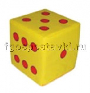 Кубик "Бросайка" с точками - fgospostavki.ru - Нижневартовск