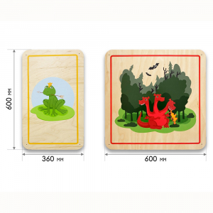 Набор стеновых панелей «Мир сказки - Волшебные герои» - fgospostavki.ru - Нижневартовск