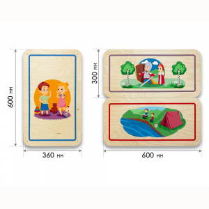 Набор стеновых панелей «Мои увлечения - Любимые занятия» - fgospostavki.ru - Нижневартовск